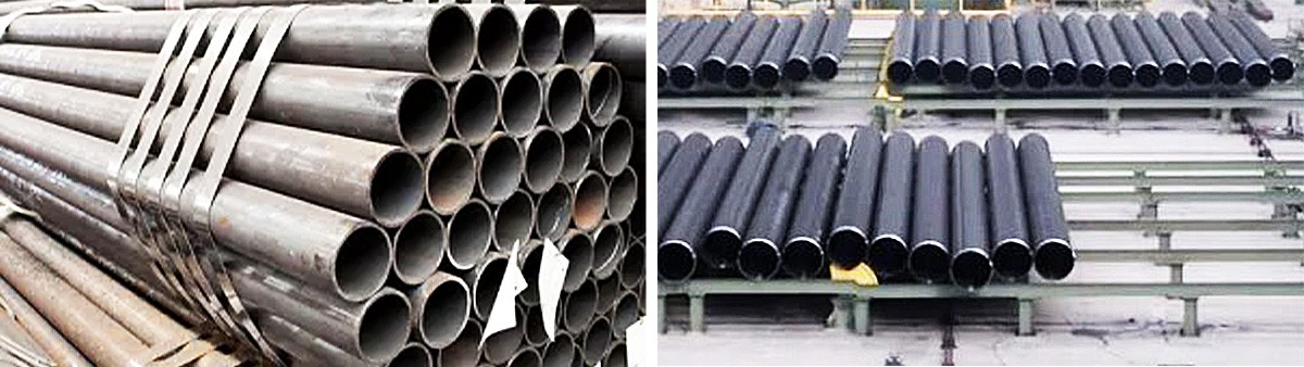 buy A36 Ss400 Seamless Black Carbon Steel Pipe
